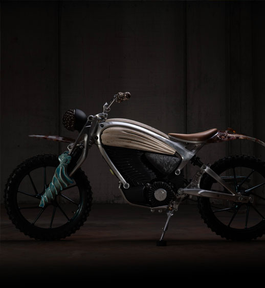 Mototem Flying Flea electric motorcycle experience event