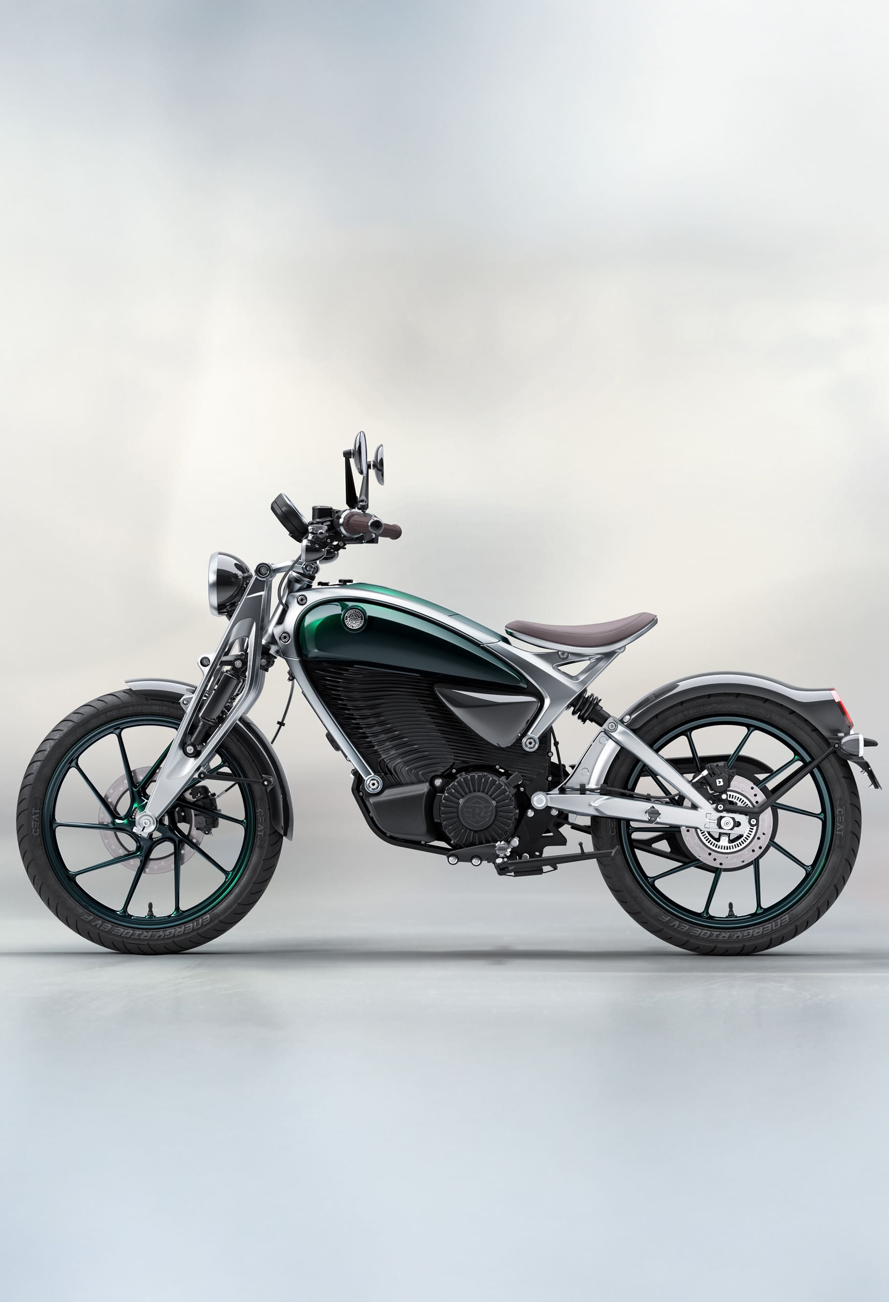 Flying Flea C6 electric motorcycle banner